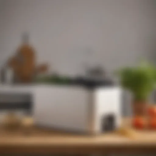 Stylish compact composter suitable for apartment use