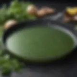 Close-up of Green Pan surface showcasing its non-stick properties