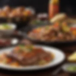 A tantalizing dish showcasing Barola Grill's signature flavors