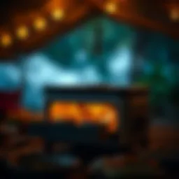 Compact camping oven perfect for outdoor adventures