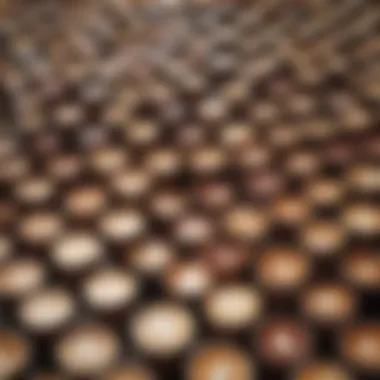Variety of Materials Used in Double Wall Coffee Cups Assortment of double wall coffee cups in various materials