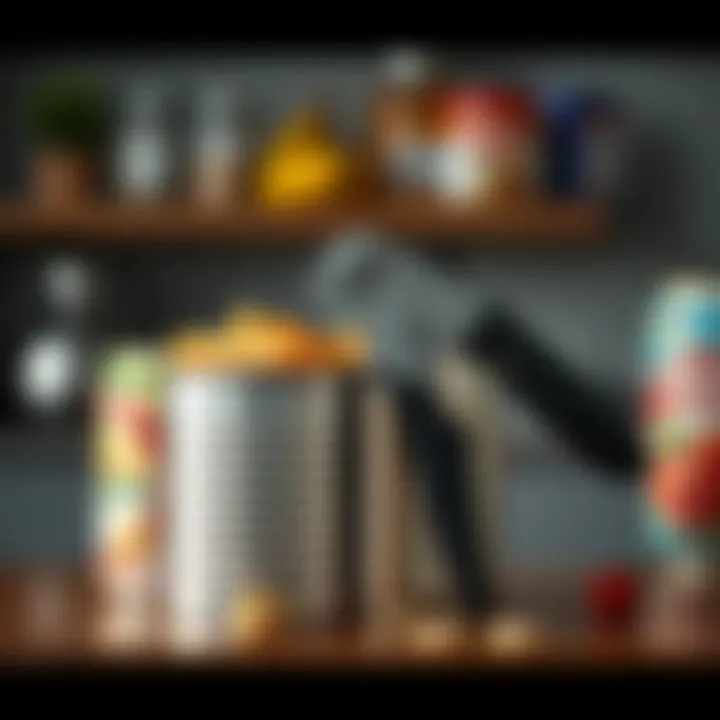 Variety of can openers for seniors