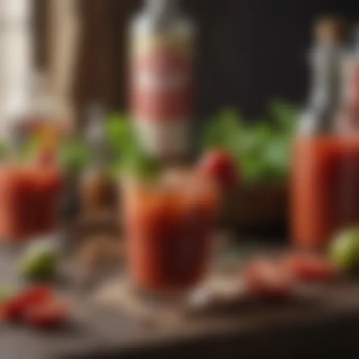 Historical ingredients used in traditional Bloody Mary recipes