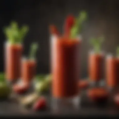 Innovative Variations of the Bloody Mary A modern twist on the classic Bloody Mary with innovative flavors