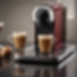 Elegant Breville Nespresso machine showcasing design aesthetics