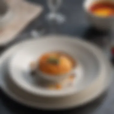 Design Details That Impress Close-up of unique tableware showcasing design details