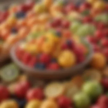 Affordable and Nutritious Fruit Selection Different types of affordable fruits displayed with a price tag