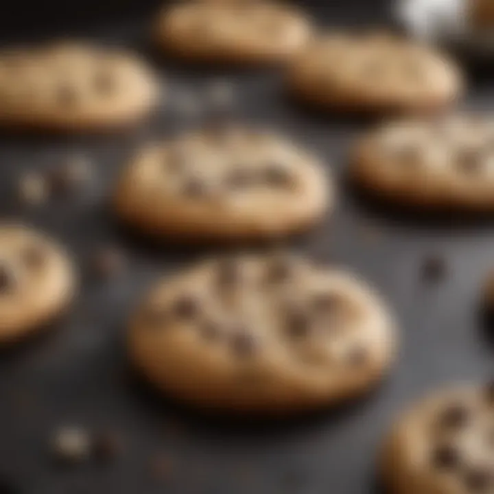 Key ingredients used in chocolate chip cookie recipes