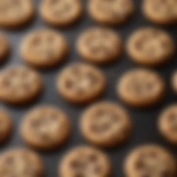 An assortment of modern chocolate chip cookie variations