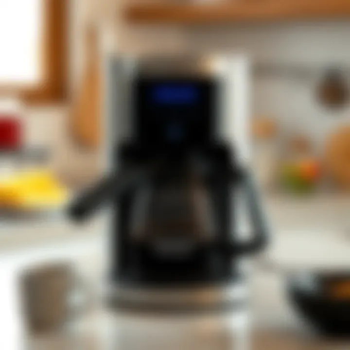 User-friendly controls of the Chulux Coffee Brewer