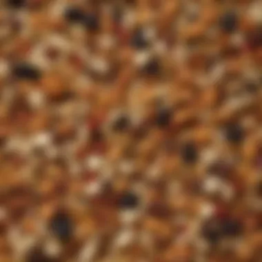 Vibrant Ingredients for Allergy-Friendly Trail Mix A colorful assortment of allergy-friendly ingredients for trail mix