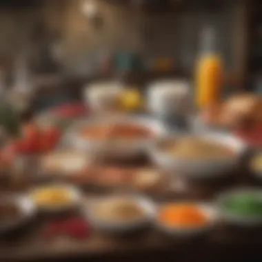 Creating Balanced Meals Under Dietary Restrictions A well-balanced gluten-free, dairy-free meal prepared for an emergency situation