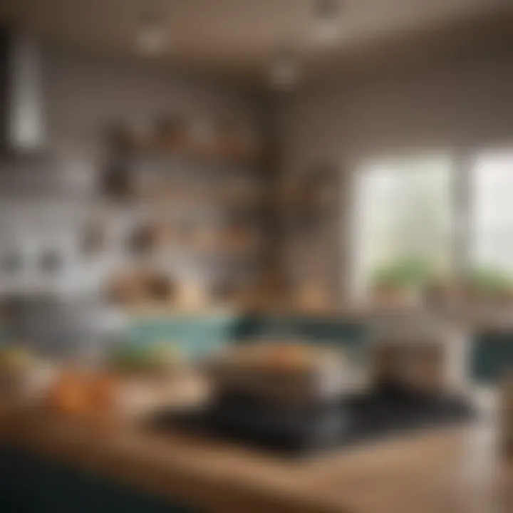Stylish Cook N Home kitchen setup with cookware
