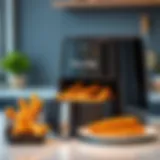 Sleek design of the Deco Chef Air Fryer showcasing modern aesthetics