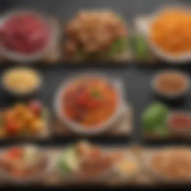 Exploring Dietary Preferences An informative infographic depicting various dietary preferences and their benefits