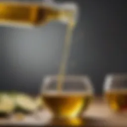 Chemical structure of common cooking oils