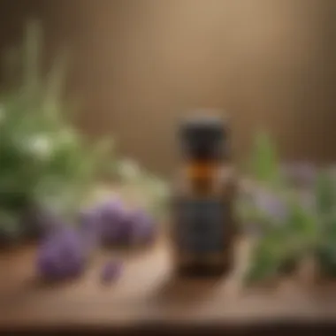 A collection of essential oils known for easing nasal congestion