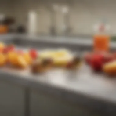 Natural remedies displayed on a kitchen counter