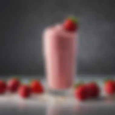 Nutritional benefits of strawberry protein shake