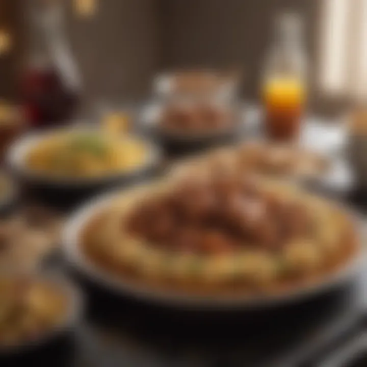 Healthy meal options for Iftar