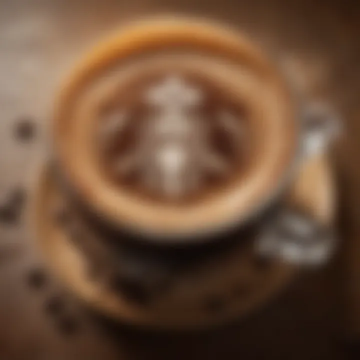 A close-up of freshly brewed coffee highlighting the rich texture and unique flavor profile