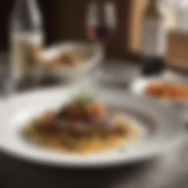 A Signature Culinary Delight Signature dish presentation from Bottiglia
