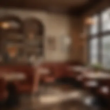 Charming Bistro Vibes Warm and inviting atmosphere in a cozy bistro