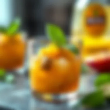 Passion Fruit Fruit Garnish