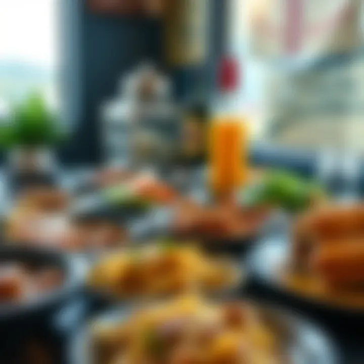 An array of dishes representing different cultures available in Brookings