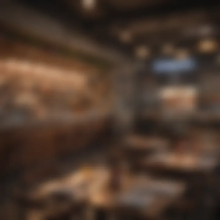 A vibrant local restaurant with a bustling atmosphere.