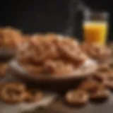 Gourmet desserts featuring pretzels