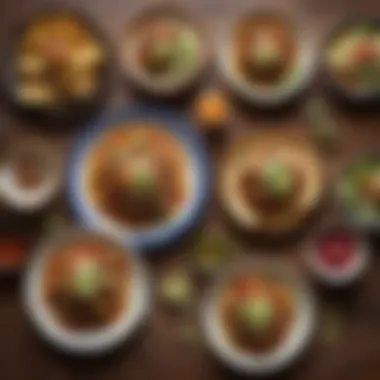Modern Takes on Classic Mexican Recipes Artfully plated modern interpretations of classic Mexican recipes, highlighting creativity and innovation
