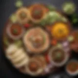 A vibrant spread of traditional Mexican dishes showcasing a variety of colors and textures