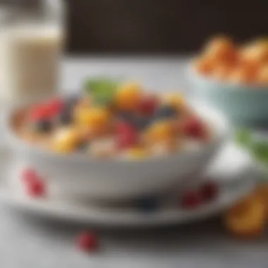 Balanced Sugar-Free Meal Close-up of a balanced meal featuring sugar-free ingredients