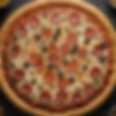 The Art of French Roll Pizza A beautifully baked French roll pizza showcasing its unique texture and toppings