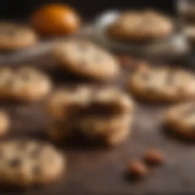 Decadent almond flour chocolate chip cookies