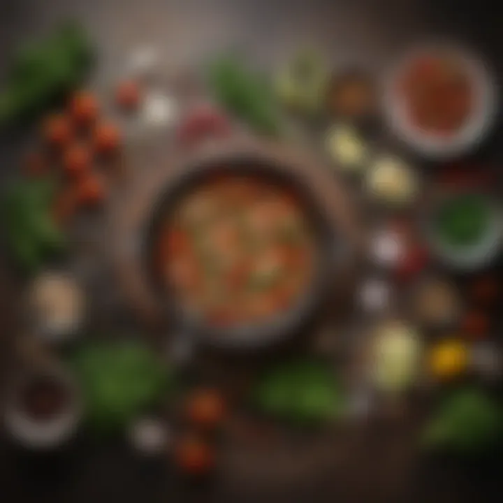 Fresh ingredients laid out for a delicious paleo meal.