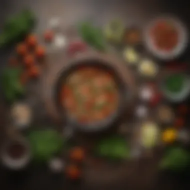Fresh Ingredients for Paleo Cooking Fresh ingredients laid out for a delicious paleo meal.