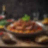 A colorful spread of various paleo dishes showcasing vibrant ingredients.