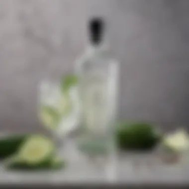 A beautifully arranged cocktail display featuring variations of Hendrick's Cucumber Gin and Tonic