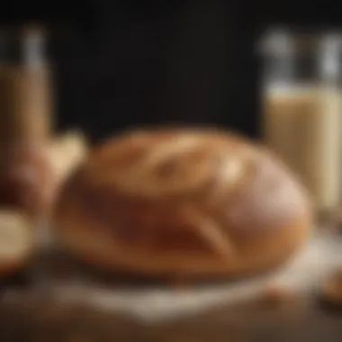 Variety of baked goods made with sourdough starter