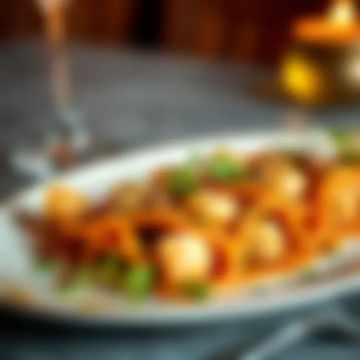 Gourmet Low Sodium Dish A gourmet plate featuring low sodium seasoned dish that looks appetizing and elegant.