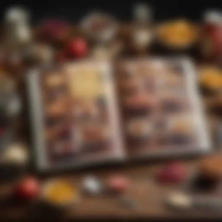 A scrapbook filled with shared memories and experiences