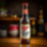 Miller Low Carb Beer Bottle Bottle of Miller Low Carb Beer showcasing its label