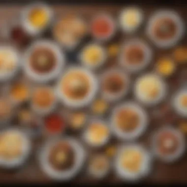 Diversity of Breakfast Dishes A vibrant spread of traditional breakfast dishes from around the world