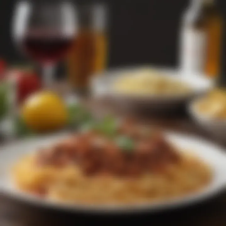 Historical context of Bolognese cuisine