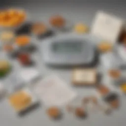 A close-up view of the components of the Oprah Weight Loss Kit