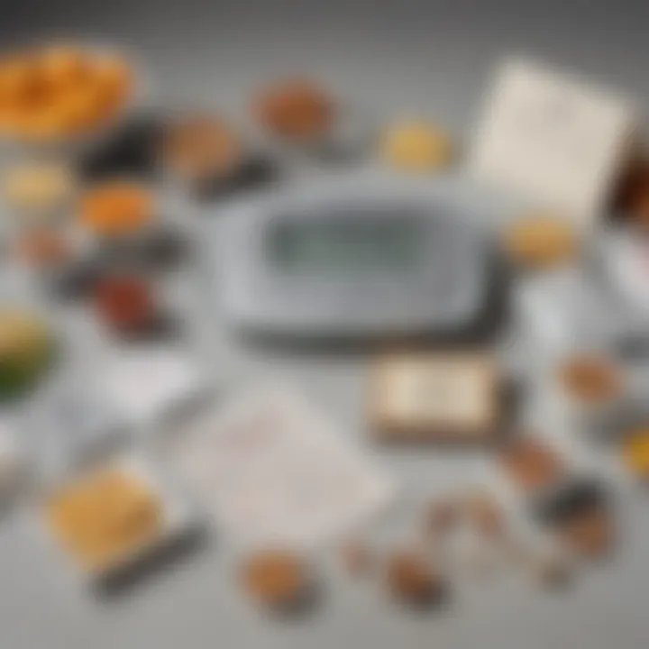 A close-up view of the components of the Oprah Weight Loss Kit