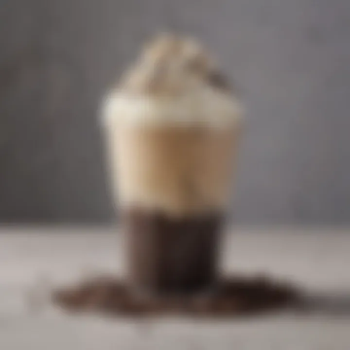 A rich, velvety Oreo shake topped with whipped cream and cookie crumbles