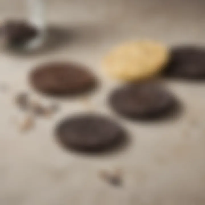 Oreo Thins paired with complementary beverages